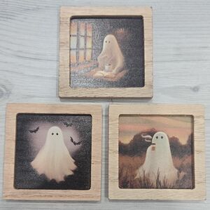 Bullseye Playground Ghost Art Magnets